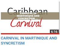 CARNIVAL IN MARTINIQUE AND SYNCRETISM